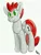 Size: 1197x1578 | Tagged: safe, artist:ponballoon, deleted from derpibooru, derpibooru import, oc, oc:swift apex, unofficial characters only, inflatable pony, pegasus, pony, image, inflatable, jpeg, pool toy, seams, signature, simple background, solo, standing, white background