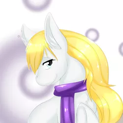 Size: 1250x1250 | Tagged: safe, artist:noxiedraws, derpibooru import, oc, oc:snow veil, pony, blonde, female, mare