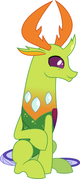 Size: 3000x6661 | Tagged: absurd resolution, artist:dashiesparkle, changedling, changeling, cute, derpibooru import, king thorax, male, safe, simple background, sitting, smiling, solo, .svg available, thorabetes, thorax, transparent background, triple threat, vector