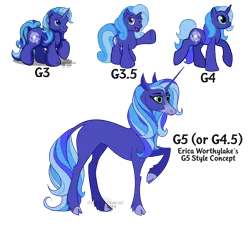 Size: 2148x1934 | Tagged: safe, artist:anscathmarcach, derpibooru import, oc, oc:genesis, unofficial characters only, classical unicorn, pony, unicorn, cloven hooves, female, g3, g3.5, g4, g5, leonine tail, mare, raised hoof, realistic horse legs, simple background, smiling, transparent background, unshorn fetlocks