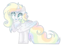 Size: 1918x1417 | Tagged: safe, artist:dashblitzfan4ever, artist:nocturnal-moonlight, derpibooru import, oc, oc:white rainbow, alicorn, pony, alicorn oc, base used, female, horn, mare, rainbow alicorn, simple background, solo, transparent background, wings