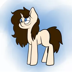 Size: 2000x2000 | Tagged: safe, artist:katyusha, derpibooru import, oc, oc:katsu pone, pony, unicorn, blank flank, female, filly