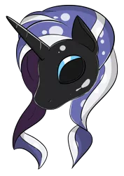 Size: 1028x1454 | Tagged: safe, artist:skyspeardraw, derpibooru import, nightmare rarity, pony, latex, mask, rubber