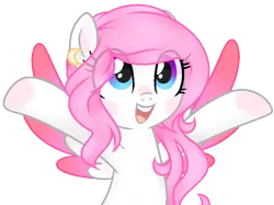 Size: 860x642 | Tagged: safe, artist:angelamusic13, artist:lullabyprince, derpibooru import, edit, oc, oc:angela music, unofficial characters only, pegasus, pony, base used, female, mare, solo, two toned wings, wings