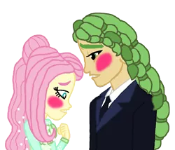 Size: 884x756 | Tagged: safe, artist:ktd1993, derpibooru import, fluttershy, sandalwood, equestria girls, equestria girls series, so much more to me, female, male, sandalshy, shipping, straight