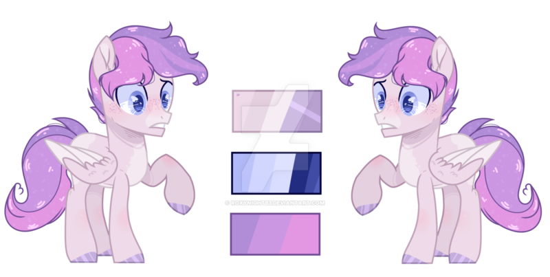 Size: 1280x645 | Tagged: safe, artist:jxst-alexa, derpibooru import, oc, oc:shining clody, pegasus, pony, deviantart watermark, male, obtrusive watermark, reference sheet, simple background, solo, teenager, transparent background, watermark