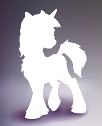 Size: 2383x2931 | Tagged: safe, alternate version, artist:xbi, derpibooru import, shining armor, pony, unicorn, invisible stallion, male, silhouette, solo, stallion, transparent, transparent flesh, transparent horn, transparent mane
