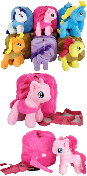 Size: 3016x6072 | Tagged: safe, derpibooru import, applejack, fluttershy, pinkie pie, rarity, twilight sparkle, earth pony, pony, absurd resolution, backpack, bootleg, child leash, earth pony fluttershy, earth pony rarity, earth pony twilight, female, irl, mare, missing cutie mark, photo, plush backpack, plushie, race swap, unknown pony