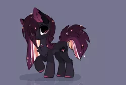 Size: 1024x692 | Tagged: safe, artist:little-sketches, derpibooru import, oc, oc:ayaka, ponified, unofficial characters only, earth pony, pony, alternate design, chest fluff, eye clipping through hair, female, mare, solo, species swap