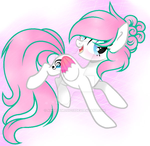 Size: 600x585 | Tagged: safe, artist:angelamusic13, derpibooru import, edit, oc, oc:angela music, pegasus, pony, base used, deviantart watermark, female, mare, obtrusive watermark, solo, two toned wings, watermark, wings