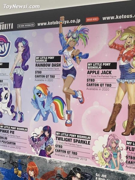 Size: 900x1200 | Tagged: safe, derpibooru import, kotobukiya, applejack, fluttershy, pinkie pie, rainbow dash, twilight sparkle, twilight sparkle (alicorn), alicorn, human, equestria girls, bishoujo, boots, clothes, g.i. joe, heeled boots, high heels, humanized, kotobukiya rainbow dash, scarlett, shoes, sneakers, stiletto heels