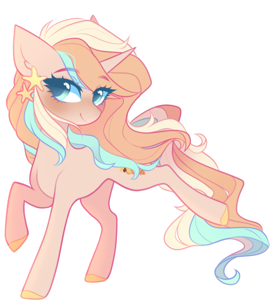 Size: 1280x1432 | Tagged: safe, artist:kirionek, derpibooru import, oc, unofficial characters only, pony, unicorn, blue eyes, brown mane, commission, female, long mane, looking at you, mare, pale coat, shotes, simple background, smiling, solo, transparent background