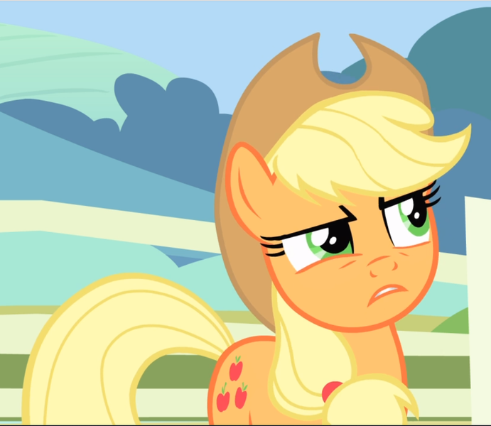 #1590104 - safe, derpibooru import, screencap, applejack, earth pony ...