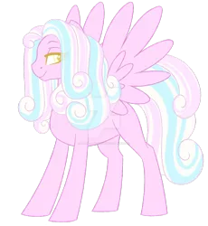 Size: 1024x1113 | Tagged: safe, artist:azure-art-wave, derpibooru import, oc, pegasus, pony, deviantart watermark, female, mare, obtrusive watermark, offspring, parent:princess cadance, parent:shining armor, parents:shiningcadance, simple background, solo, transparent background, watermark