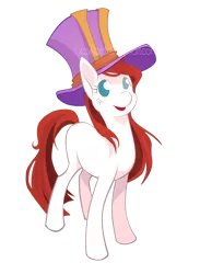 Size: 1084x1484 | Tagged: safe, artist:graypaint, derpibooru import, oc, earth pony, pony, hat, solo, top hat