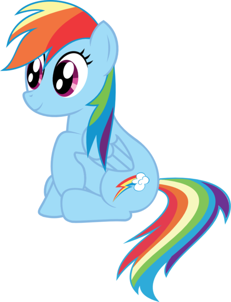 Size: 874x1140 | Tagged: safe, artist:crimsonlynx97, derpibooru import, rainbow dash, pegasus, pony, cute, dashabetes, female, mare, simple background, sitting, smiling, solo, transparent background, vector