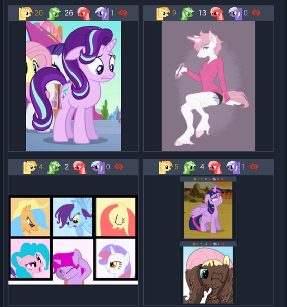 Size: 1080x1153 | Tagged: questionable, artist:j3r1k0, derpibooru import, edit, edited screencap, screencap, fluttershy, rarity, starlight glimmer, twilight sparkle, twilight sparkle (alicorn), oc, oc:comment, oc:curlwhirl, oc:dagger, oc:dead goth, oc:downvote, oc:favourite, oc:gunshot, oc:jericho, oc:killerlane, oc:sire bliss, oc:upvote, ponified, unofficial characters only, alicorn, anthro, earth pony, pegasus, pony, unguligrade anthro, unicorn, derpibooru, season 1, season 6, the crystalling, the ticket master, anthro with ponies, bad joke, blue eyes, clothes, cloven hooves, colored hooves, cropped, cutie mark, derpibooru ponified, digital art, dirty, earth pony oc, evil oc, evil ocs, female, hoof fluff, horn, joke, juxtaposition, juxtapositionception, kneeling, looking at you, magic, magic aura, magic glow, mare, meta, multicolored hair, one eye closed, pegasus oc, pink mane, pinkie pie hair, ponysona, poop, rarity hair, recolor, relief, screenshots, simple background, stylus, taking a shit, toilet humor, tongue out, twilight sparkle hair, unicorn oc, unshorn fetlocks, wall of tags, white coat, wings, wink
