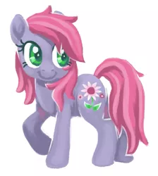 Size: 687x768 | Tagged: safe, artist:needsmoarg4, derpibooru import, petal blossom, earth pony, pony, g3, solo