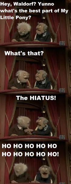 Size: 1192x3060 | Tagged: crossover, derpibooru import, edit, safe, screencap, statler, statler and waldorf, text, text edit, the muppets, waldorf