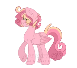 Size: 1280x1136 | Tagged: dead source, safe, artist:yourrdazzle, derpibooru import, oc, pegasus, pony, female, mare, offspring, parent:big macintosh, parent:princess cadance, parents:cadmac, simple background, solo, transparent background