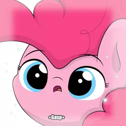 Size: 4494x4498 | Tagged: safe, artist:ljdamz1119, derpibooru import, pinkie pie, earth pony, pony, :o, cute, diapinkes, faic, female, gasp, mare, open mouth, ponk, solo