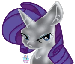 Size: 1137x982 | Tagged: safe, artist:rainbow eevee, derpibooru import, rarity, pony, angry, dissapoint, shadow, simple background, solo, transparent background