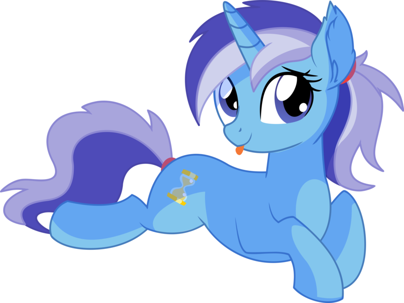 Size: 7574x5669 | Tagged: safe, artist:aureai-sketches, artist:cyanlightning, derpibooru import, minuette, pony, unicorn, :p, absurd resolution, collaboration, cute, female, mare, minubetes, ponytail, prone, silly, simple background, smiling, solo, tongue out, transparent background, vector