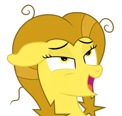 Size: 1000x950 | Tagged: safe, artist:devfield, derpibooru import, oc, oc:golden star, pony, ahegao, ahego meme, bust, floppy ears, lidded eyes, meme, messy mane, nut, open mouth, simple background, solo, tongue out, transparent background, vector