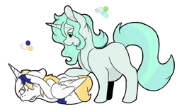 Size: 800x494 | Tagged: safe, artist:flamirasplitz, derpibooru import, oc, oc:dark glare, oc:paladin knight, alicorn, pony, unicorn, alicorn oc, comforting, couple, cowering, female, horn, male, married couple, multiple pregnancy, not prince blueblood, oc x oc, offspring, offspring shipping, parent:king sombra, parent:princess cadance, parent:radiant hope, parent:shining armor, parents:hopebra, parents:shiningcadance, pregnant, scared, shipping, straight, wings