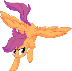 Size: 6164x6150 | Tagged: safe, artist:aureai-sketches, artist:cyanlightning, derpibooru import, scootaloo, pegasus, pony, .svg available, absurd resolution, ear fluff, female, older, older scootaloo, simple background, smiling, solo, spread wings, teenager, transparent background, vector, wings