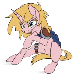 Size: 2139x2145 | Tagged: safe, artist:lockhe4rt, derpibooru import, oc, oc:ring dancer, pony, unicorn, ponyfinder, armor, brawler, cute, dungeons and dragons, fight, pathfinder, pen and paper rpg, rpg, scar, solo