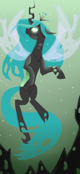 Size: 3775x8135 | Tagged: artist:mr100dragon100, changeling, changeling queen, derpibooru import, female, queen chrysalis, safe