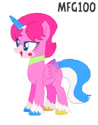 Size: 389x495 | Tagged: safe, artist:mixelfangirl100, artist:selenaede, derpibooru import, ponified, alicorn, pony, alicornified, base used, g5, lego, race swap, simple background, the lego movie, transparent background, unikitty