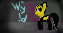 Size: 920x490 | Tagged: safe, artist:rosetyeler2334, derpibooru import, ponified, pony, lego, solo, the lego movie, wyldstyle