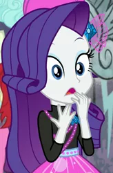 Size: 707x1077 | Tagged: safe, derpibooru import, screencap, rarity, display of affection, equestria girls, equestria girls series, clothes, cropped