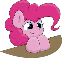 Size: 4470x4163 | Tagged: safe, artist:ljdamz1119, derpibooru import, pinkie pie, earth pony, pony, :3, bust, cute, diapinkes, female, mare, portrait, smiling, solo