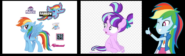 Size: 629x191 | Tagged: safe, derpibooru import, rainbow dash, starlight glimmer, equestria girls, my little pony: the movie, female, filly, filly starlight glimmer, google images, younger