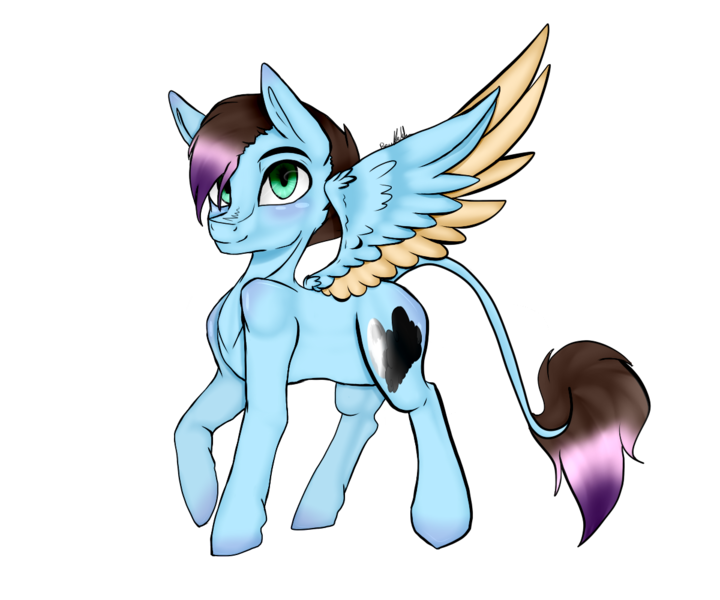 Size: 1200x1000 | Tagged: safe, artist:crazysurprise, derpibooru import, oc, oc:moonlight sky, pegasus, pony, male, simple background, solo, stallion, transparent background