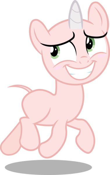 Size: 5170x8206 | Tagged: safe, artist:chrzanek97, derpibooru import, edit, editor:slayerbvc, vector edit, sweetie belle, pony, unicorn, absurd resolution, bald, blushing, female, filly, furless, furless edit, grin, looking back, nervous, nervous grin, nude edit, nudity, shaved, shaved tail, sheepish grin, simple background, smiling, solo, sweetie bald, transparent background, vector