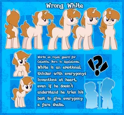 Size: 4000x3700 | Tagged: safe, artist:paradiseskeletons, derpibooru import, oc, oc:white shield, pony, unicorn, reference sheet, solo, trans boy, trans stallion, transgender