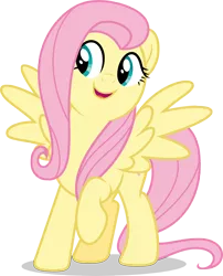 Size: 5000x6179 | Tagged: safe, artist:luckreza8, derpibooru import, fluttershy, pony, filli vanilli, .svg available, cute, happy, shyabetes, simple background, solo, transparent background, vector