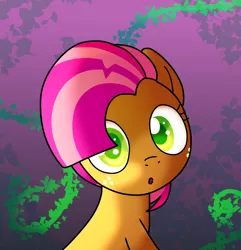 Size: 1928x2000 | Tagged: safe, artist:andromedasparkz, derpibooru import, babs seed, earth pony, pony, :o, adorababs, cute, female, filly, freckles, looking at you, open mouth, solo