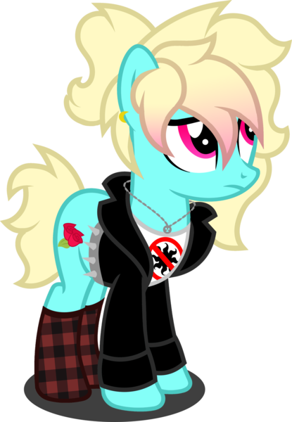 Size: 1280x1852 | Tagged: safe, artist:fletcherthehuntress, derpibooru import, oc, oc:rosalyn, earth pony, pony, clothes, female, jacket, leather jacket, mare, simple background, socks, solo, transparent background