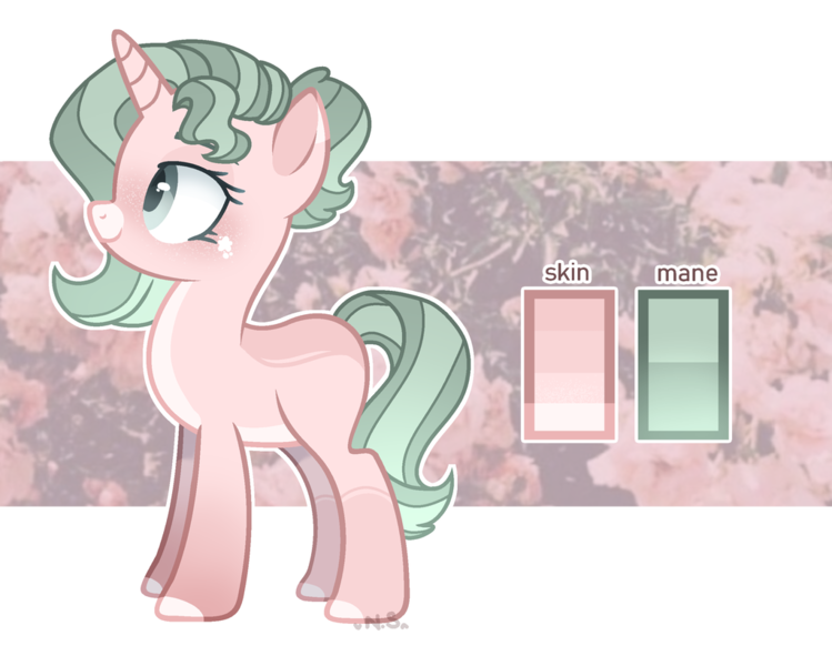 Size: 1024x820 | Tagged: safe, artist:at--ease, derpibooru import, oc, oc:nellie starlight, pony, unicorn, female, mare, reference sheet, solo