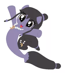 Size: 452x490 | Tagged: safe, artist:fjessemcsm, artist:selenaede, derpibooru import, ponified, earth pony, pony, seapony (g4), my little pony: the movie, ace attorney, barely pony related, base used, capcom, crossover, fins, jewelry, maya fey, necklace, seaponified, species swap, that pony sure does love being a seapony