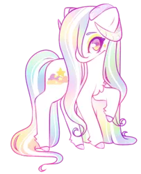 Size: 394x485 | Tagged: safe, artist:peaceouttopizza23, derpibooru import, oc, unofficial characters only, earth pony, pony, chibi, female, horns, mare, simple background, solo, transparent background, unshorn fetlocks