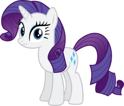 Size: 966x827 | Tagged: safe, artist:geometrymathalgebra, derpibooru import, rarity, pony, unicorn, female, looking at you, mare, simple background, solo, transparent background, vector