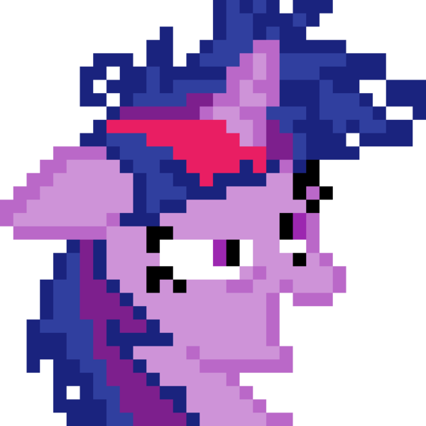 Size: 960x960 | Tagged: safe, artist:joeydr, derpibooru import, twilight sparkle, pony, unicorn, ahegao, bust, female, floppy ears, lidded eyes, mare, messy mane, nut, open mouth, pixel art, reaction image, simple background, smiling, solo, tongue out, transparent background, twilight snapple