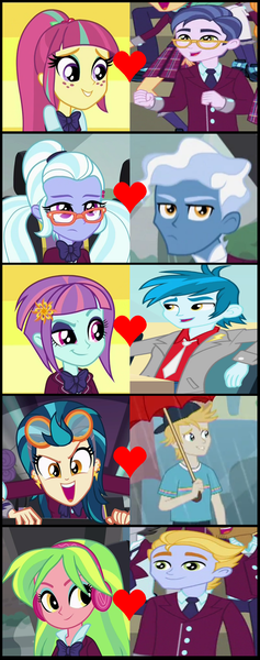 Size: 853x2161 | Tagged: safe, derpibooru import, clayton potter, gold rush (character), indigo zap, larry cooper, lemon zest, lemonade blues, pokey pierce, sour sweet, sugarcoat, sunny flare, thunderbass, eqg summertime shorts, equestria girls, equestria girls (movie), friendship games, monday blues, background human, claytonsweet, crack shipping, cropped, female, glasses, goldzap, heart, male, pokeycoat, shadow five, shipping, shipping domino, straight, thunderflare, zestblue