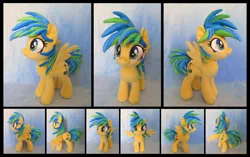 Size: 5000x3137 | Tagged: safe, artist:fireflytwinkletoes, derpibooru import, oc, oc:jade melody, pegasus, pony, female, irl, mare, photo, plushie, solo